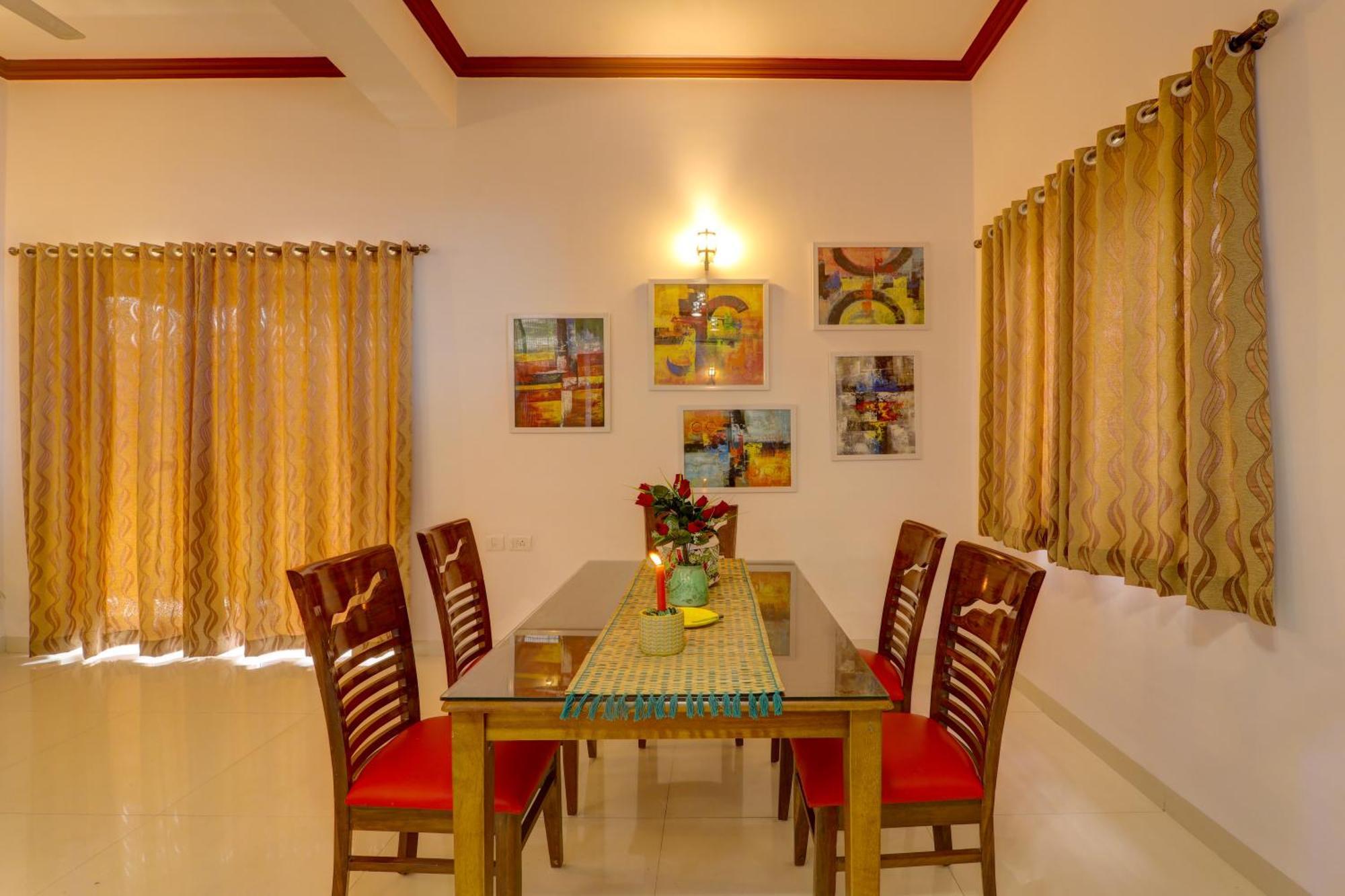 Jaqk Holidays - 9Bhk Villa For Big Groups, Private Pool-Wifi-Cartaker-Parking, North Goa Baga Luaran gambar