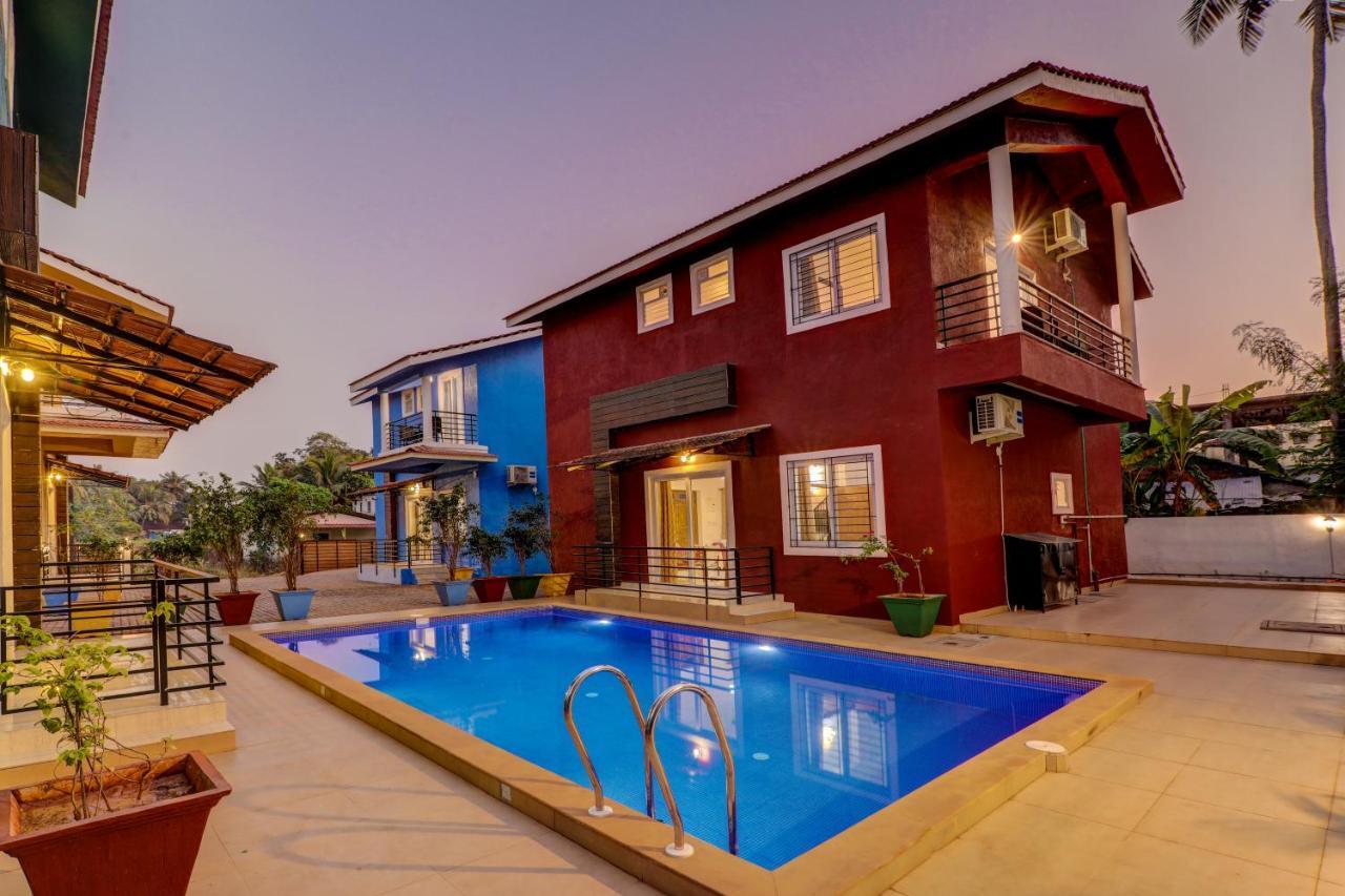 Jaqk Holidays - 9Bhk Villa For Big Groups, Private Pool-Wifi-Cartaker-Parking, North Goa Baga Luaran gambar