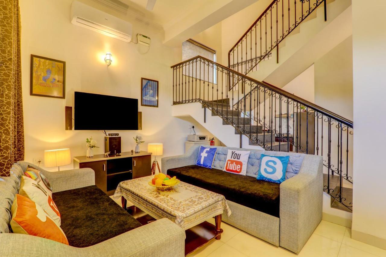 Jaqk Holidays - 9Bhk Villa For Big Groups, Private Pool-Wifi-Cartaker-Parking, North Goa Baga Luaran gambar